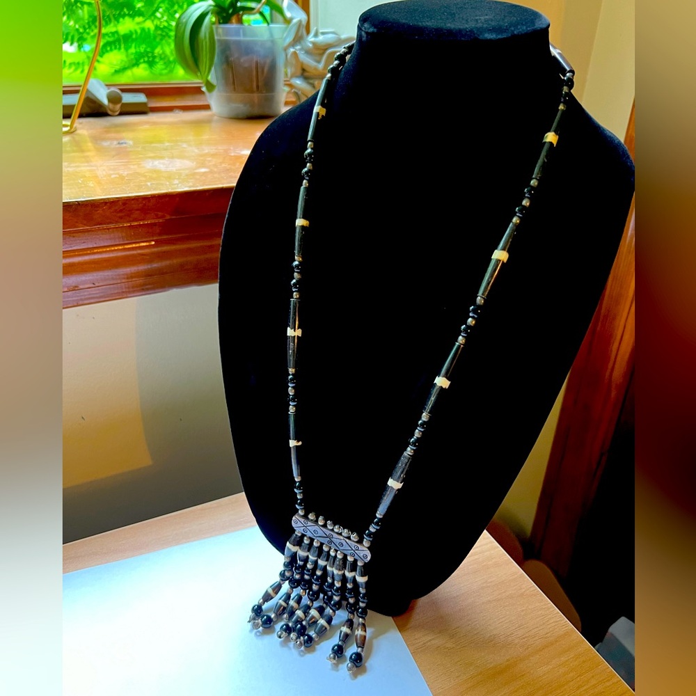 Beaded Statement Necklace